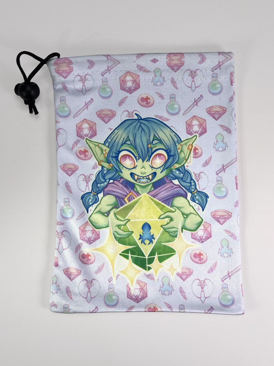 Large Dice Bag Goblin Girl